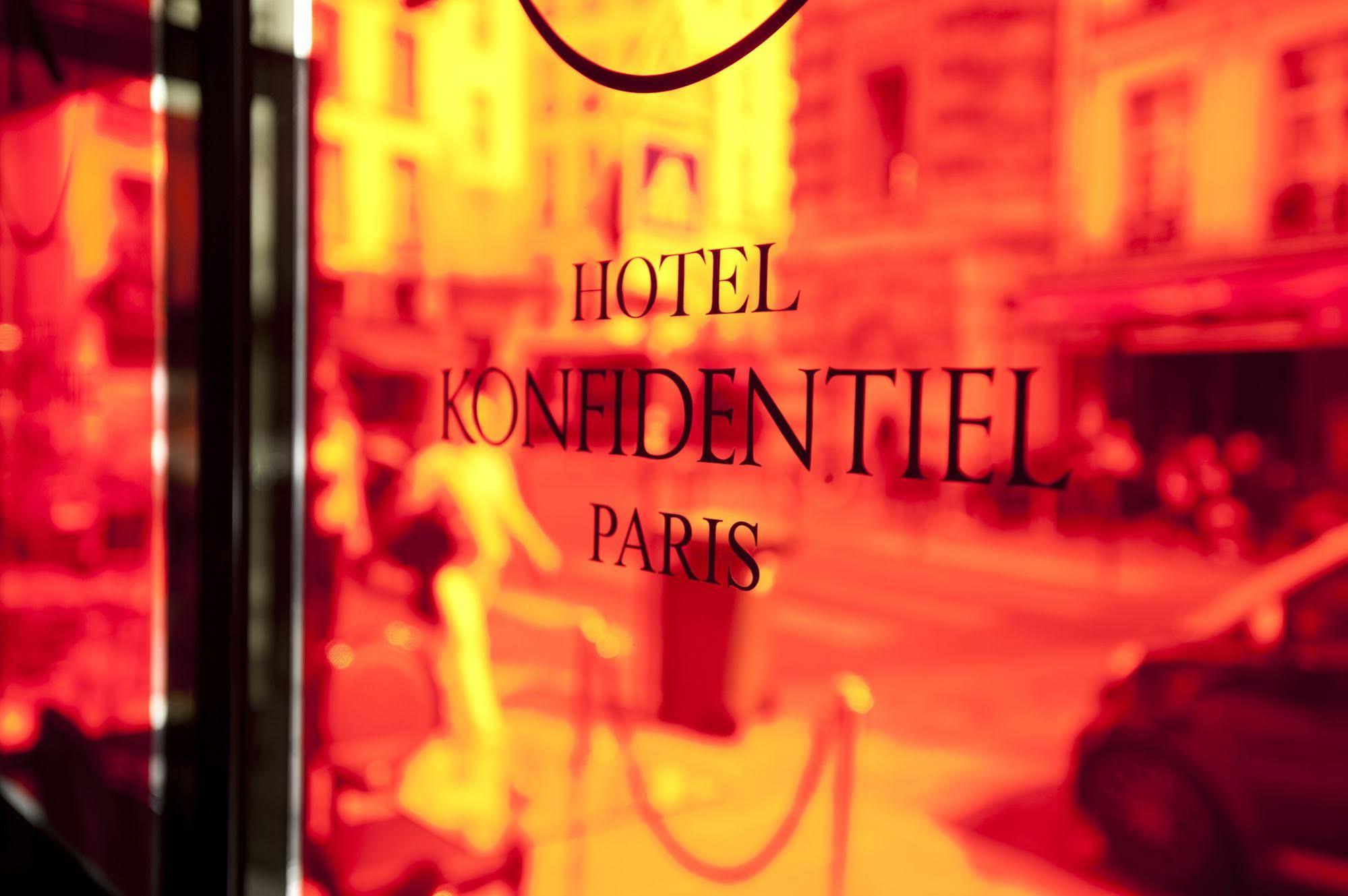 Boutique Hotel Konfidentiel Paris Exterior photo